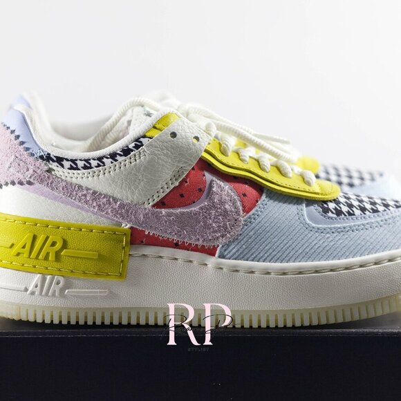 Nike Shoes - Nike  Women Air Force 1 Shadow "Patchwork" DM8076-100 SZ 6.5 NWT